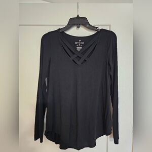 (Small)Soft and sexy long sleeve tee